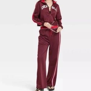 Coca-Cola Burgundy Sports Set